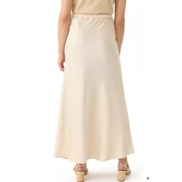 Parker The Sasha Drawstring Satin Skirt Size Medium - Picture 4 of 6